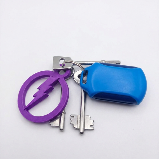 High Voltage Keychain