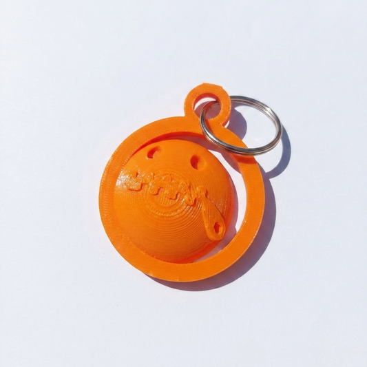 Mouth Shut Keychain