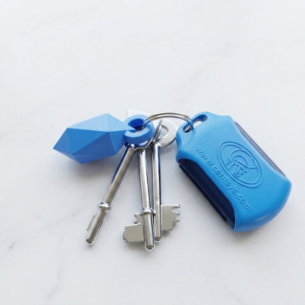Crystal keychain