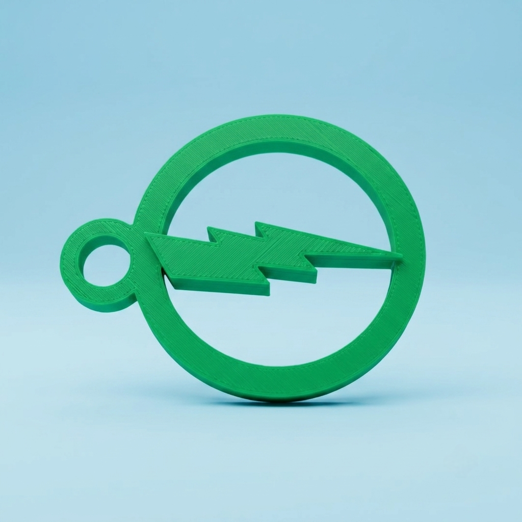 High Voltage Keychain
