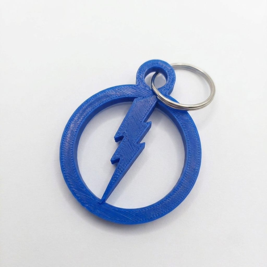 High Voltage Keychain