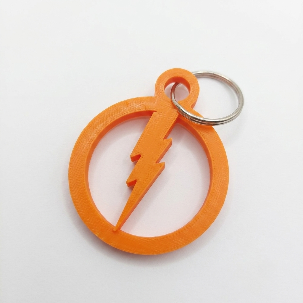 High Voltage Keychain
