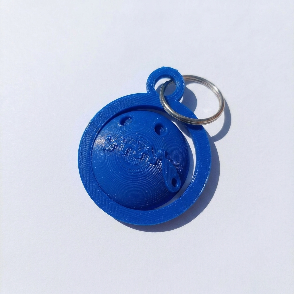 Mouth Shut Keychain