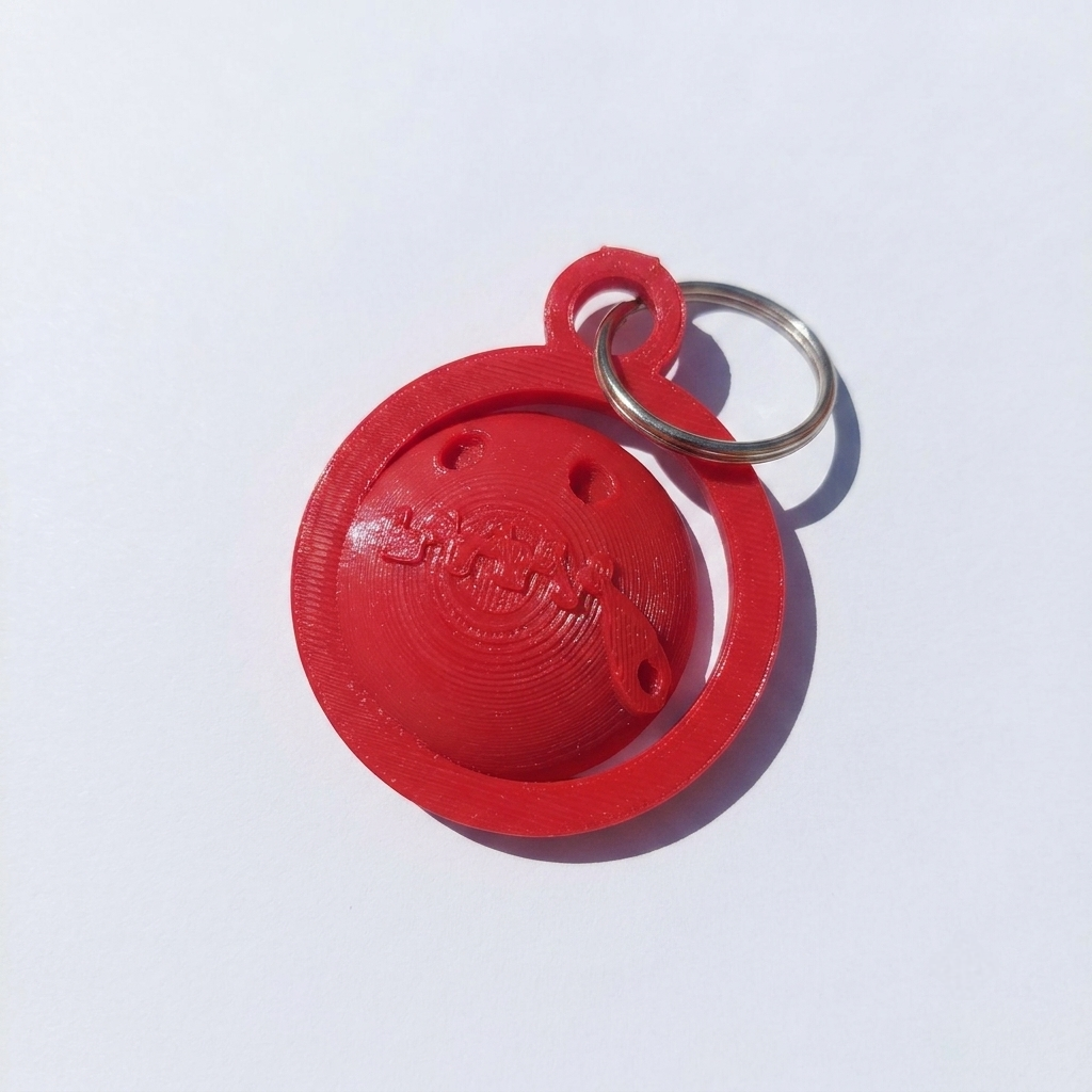 Mouth Shut Keychain