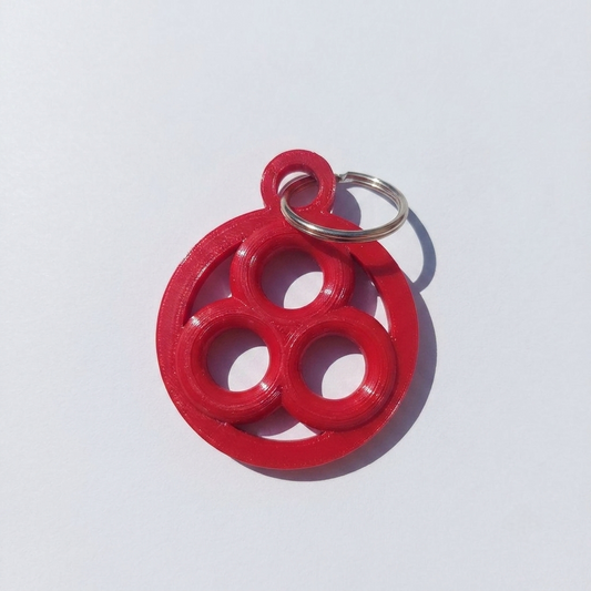 3 Circles Keychain